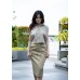 Cargo drawstring skirt