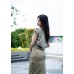 Cargo drawstring skirt