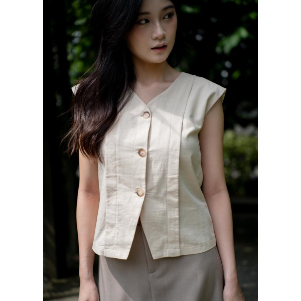 Waistcoat full buttoned top