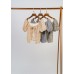Jacket vest 2-piece top