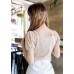 Jacket vest 2-piece top