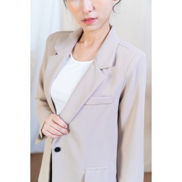 Blazer with both side pockets