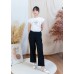 Drawstring tops on both sides