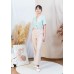 Straight-leg suit trousers