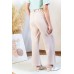Straight-leg suit trousers
