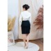 Suit tight skirt