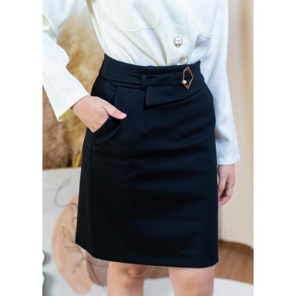 Suit tight skirt