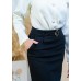 Suit tight skirt