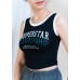 Contrasting edging font vest