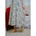 Puff sleeve floral dress