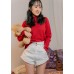 Suit high-waisted shorts