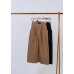 Cargo maxi skirt with double pockets