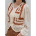 Chiffon sleeve knitted top