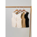 Double-button vest jacket