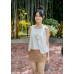Double-button vest jacket