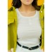 Vest with three buttons