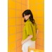 Colorful coat top