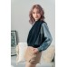 Single Button Closure Zipper Fly Mini Skirt 