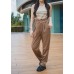 Small V Design On front Waistband with Elasticated Back Waist Pants