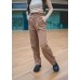 Small V Design On front Waistband with Elasticated Back Waist Pants