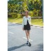 Round Neck Long Sleeve Blouse with Elasticated Cuff