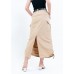Elasticated Back Waist Long Skirt with 2 Side Pockets
