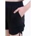 Fully Elasticated Shorts with Drawstring Hem Design