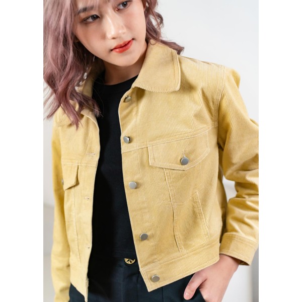 Long Sleeves Button Through Jacket