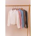 Hidden Button Placket Long Sleeves Collar Shirt