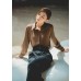 Hidden Button Placket Long Sleeves Collar Shirt