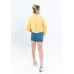 Full Zipper Long Sleeves Blouse with Collar