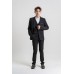 Men Long Sleeves One Button Coat