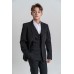 Men Long Sleeves One Button Coat