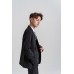 Men Long Sleeves One Button Coat