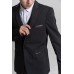 Men Long Sleeves One Button Coat